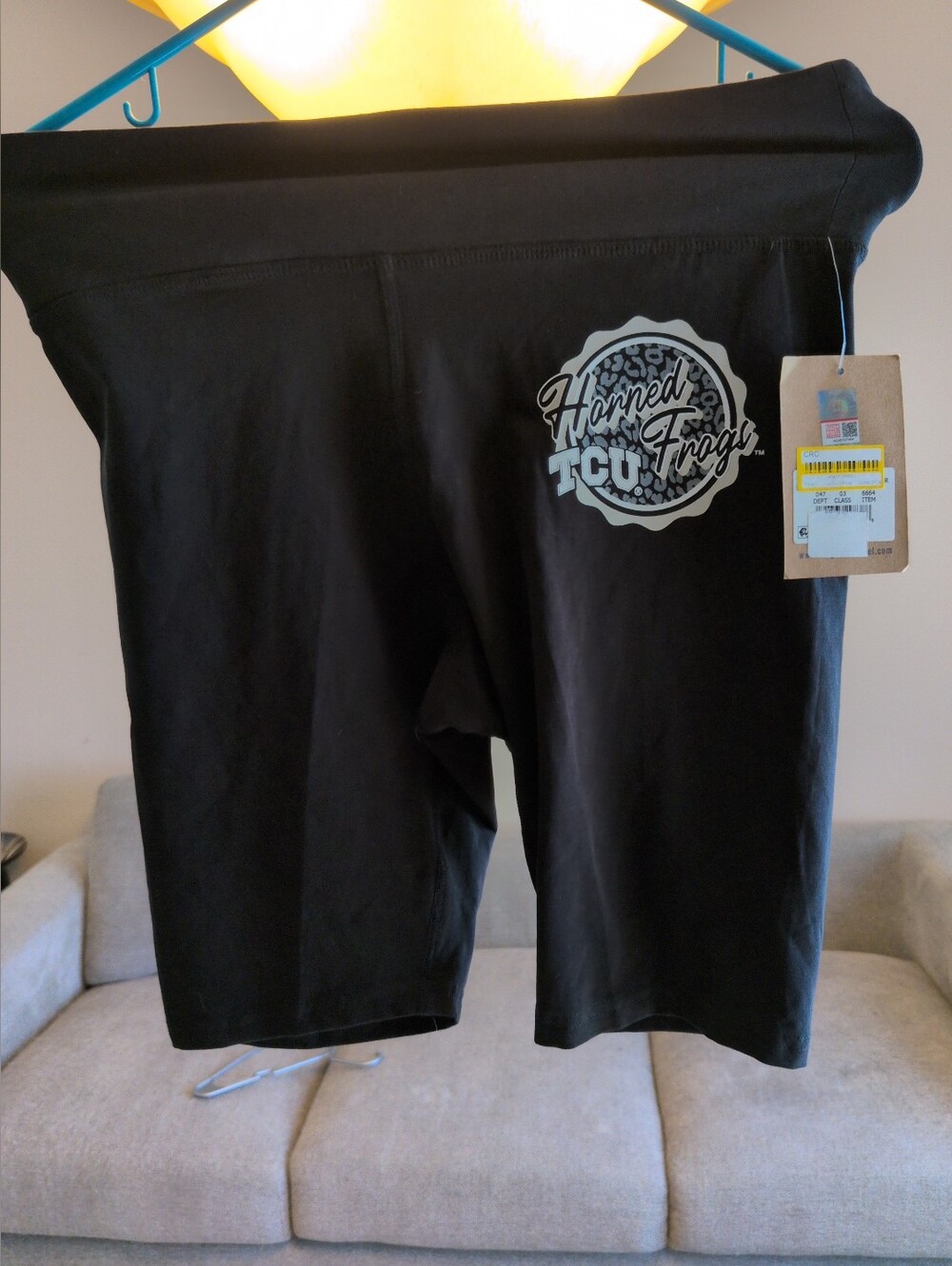 TCU Horned Frogs Black Athletic Shorts